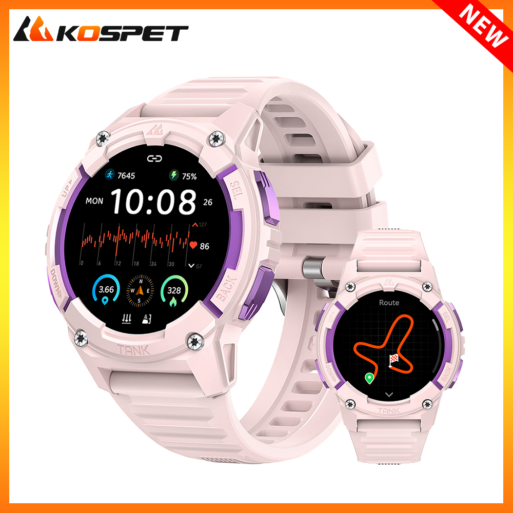 Smartwatch Watches For Women With Gps - KOSPET TANK S2 GPS relojes inteligentes