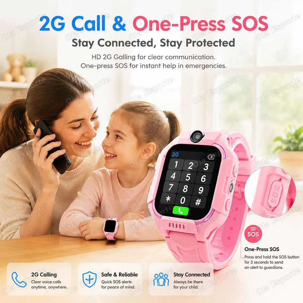Nuevo Reloj Inteligente para N - Smartwatch Watches For Kids With Gps reseña y precio