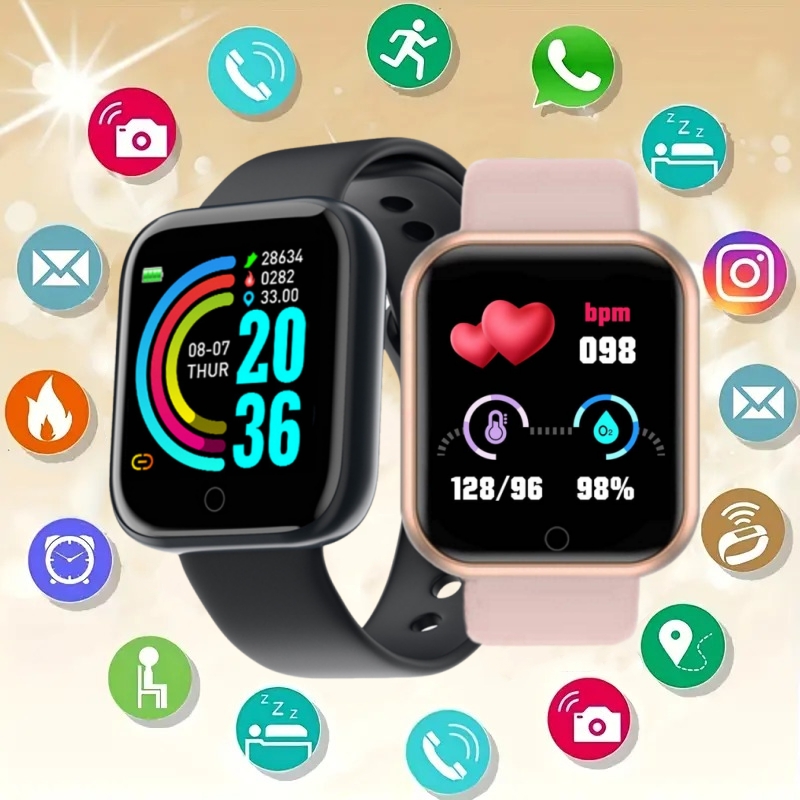 Reloj inteligente Y68 D20 para - Smartwatch Watches For Kids reseña y precio