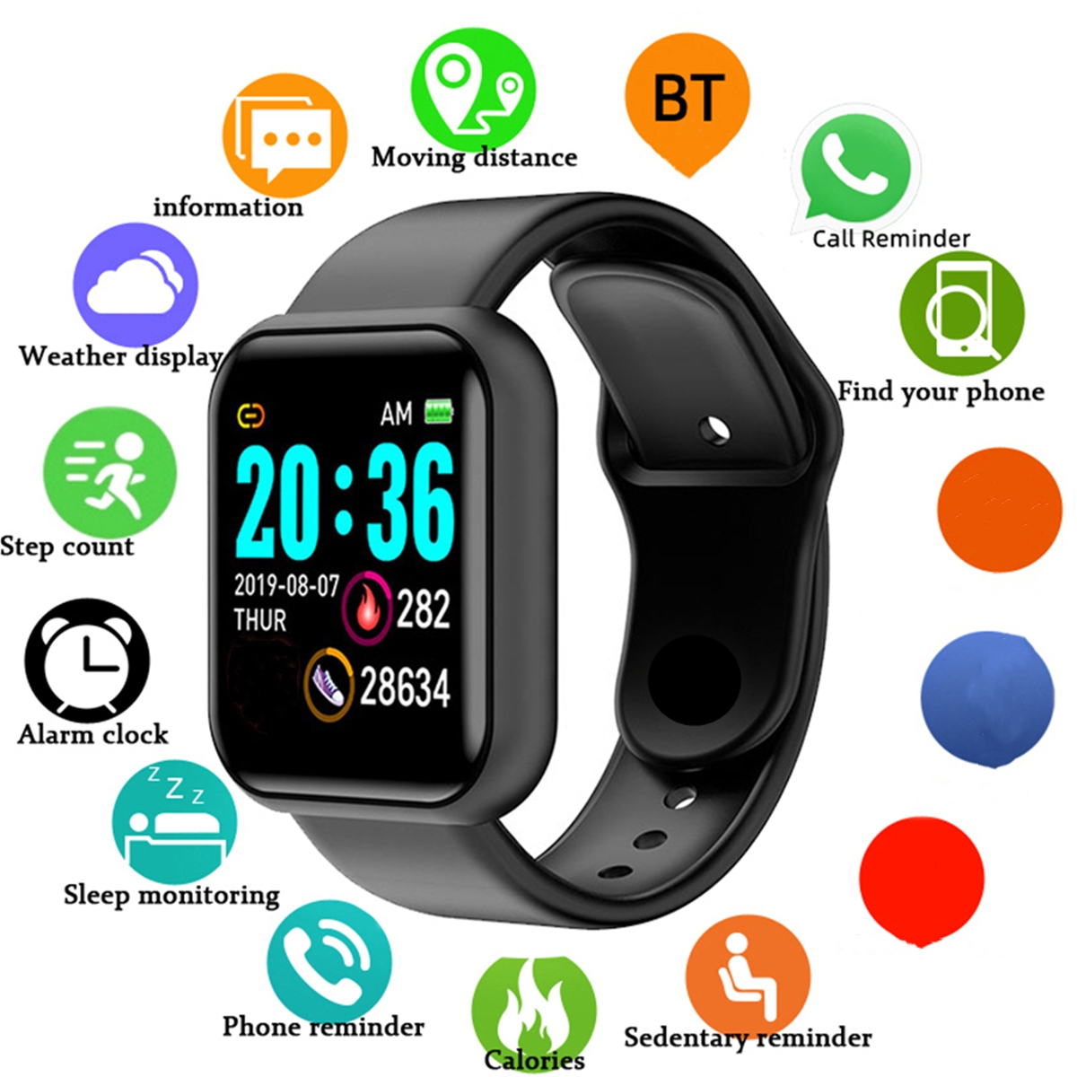 Relojes inteligentes para homb - Smartwatch Watches For Girls reseña y precio