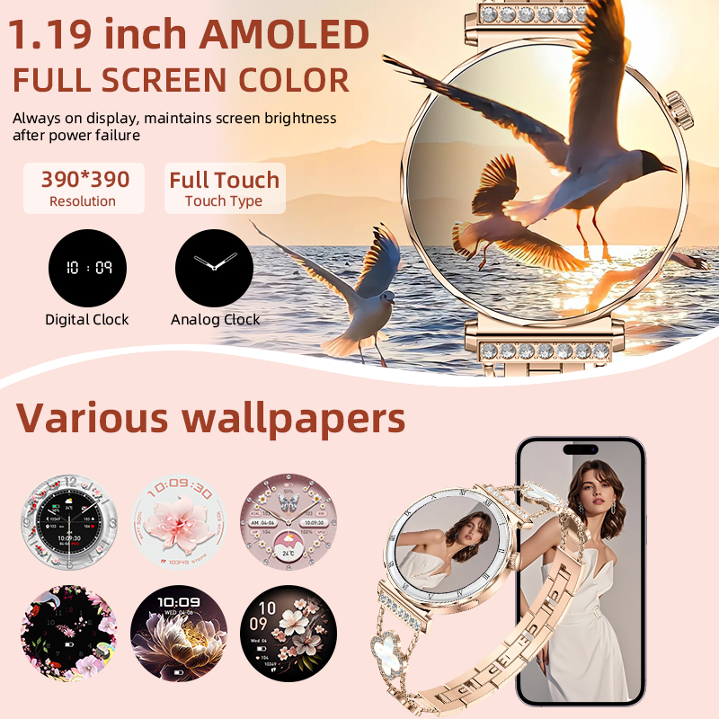 Nuevo Reloj Inteligente LIGE p - Watches Ladies Smartwatch reseña y precio