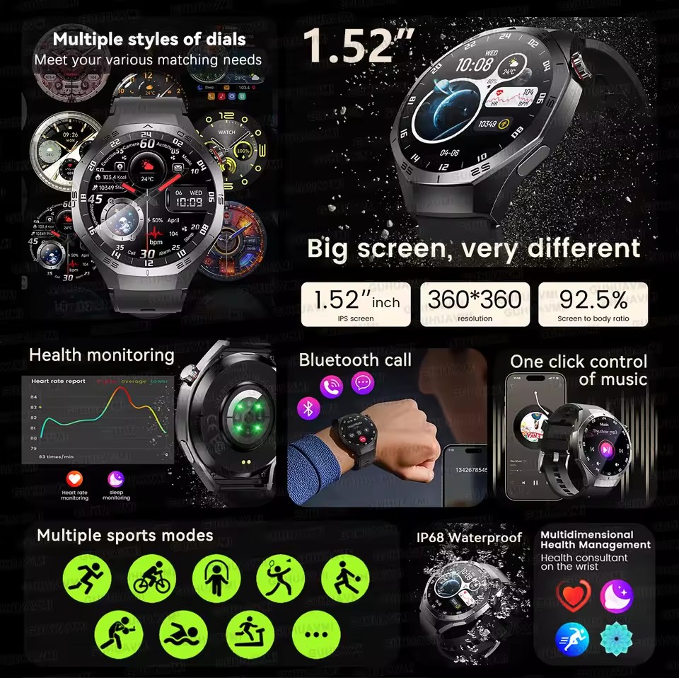 Reloj Inteligente Deportivo Or - Smartwatch Watches For Women With Gps reseña y precio