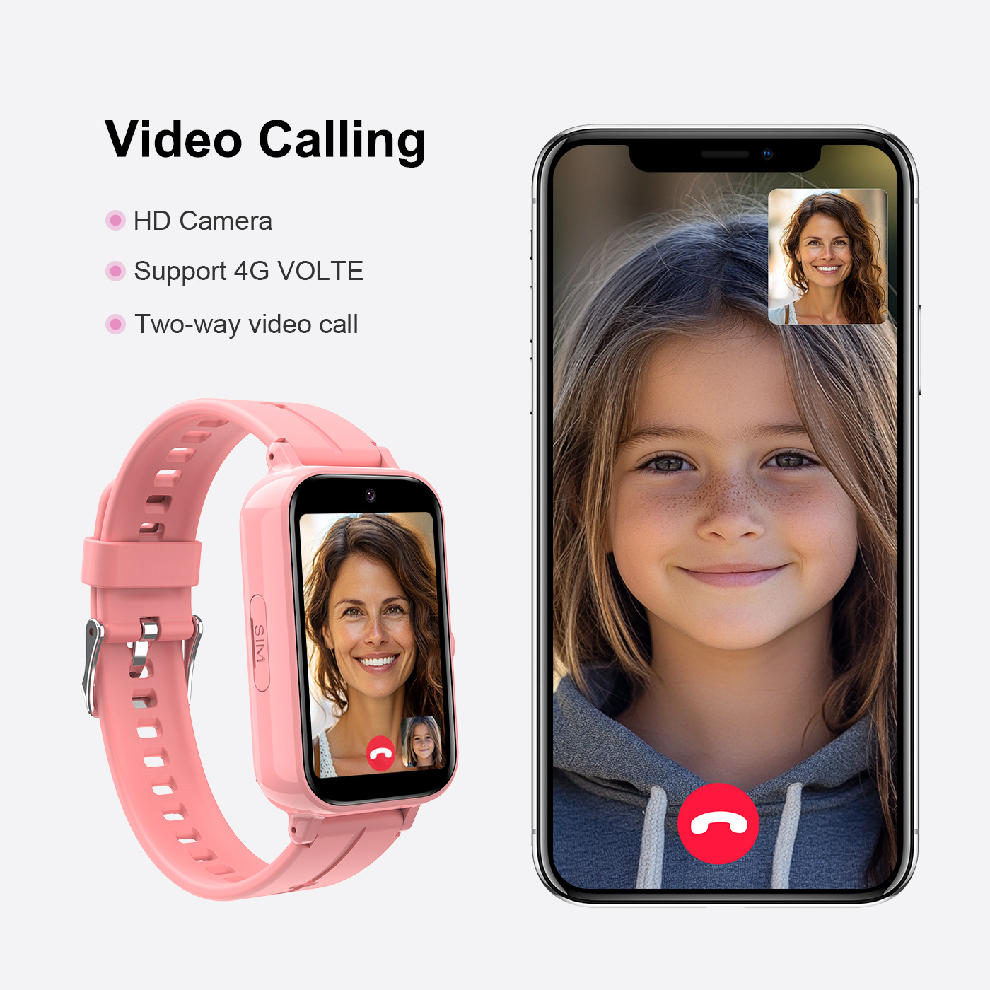 Reloj inteligente para niños c - Smartwatch Watches For Kids With Gps reseña y precio