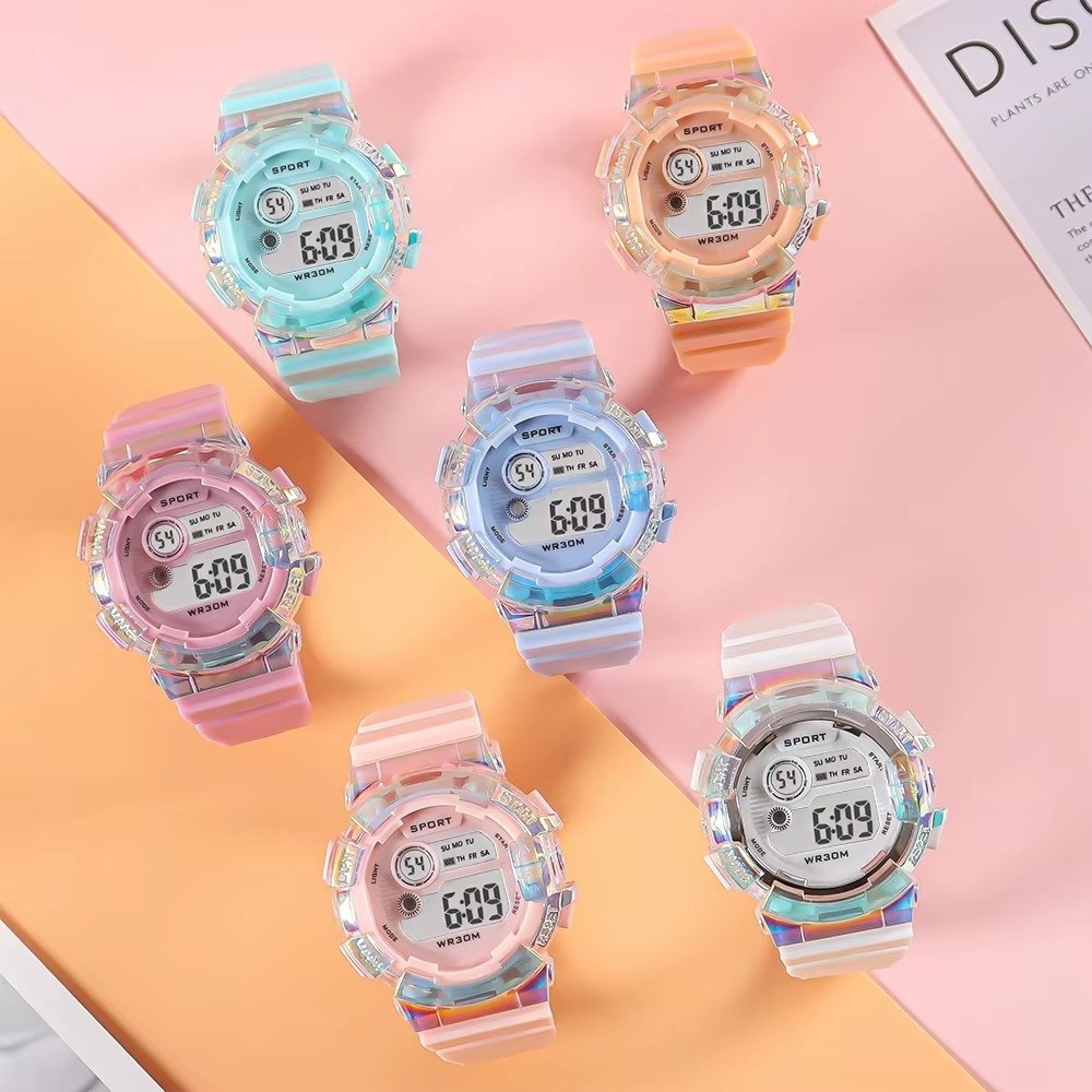 Relojes deportivos impermeable - Smartwatch Digital Watches For Kid Girl reseña y precio