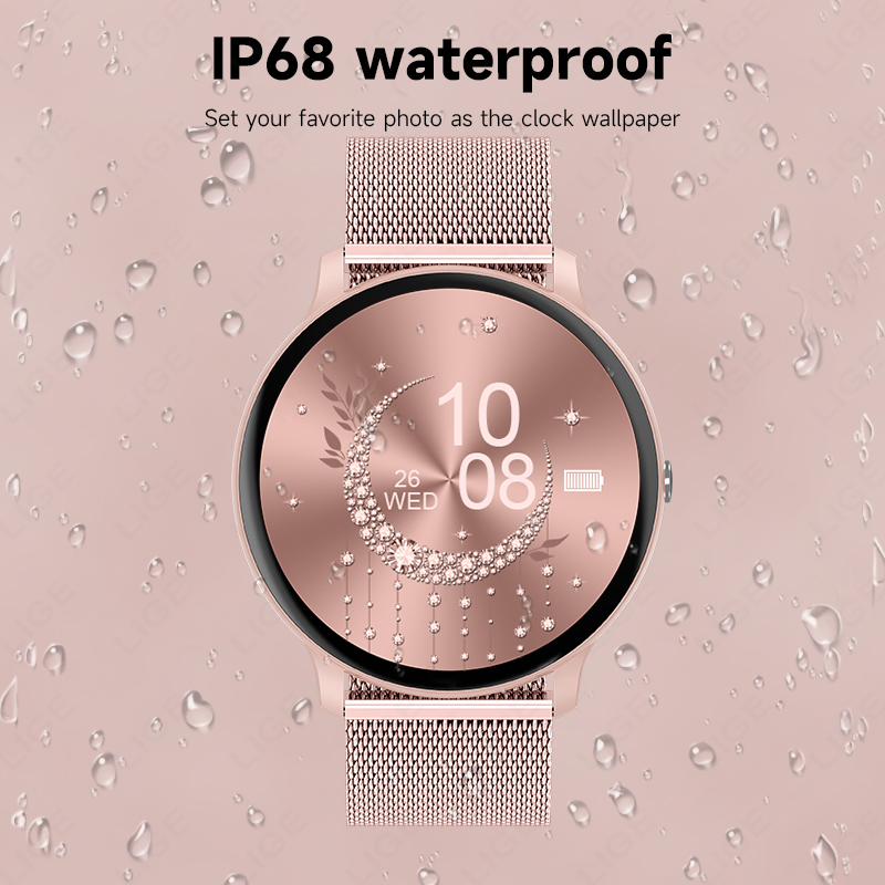Reloj inteligente LIGE resiste - Watches Ladies Smartwatch reseña y precio
