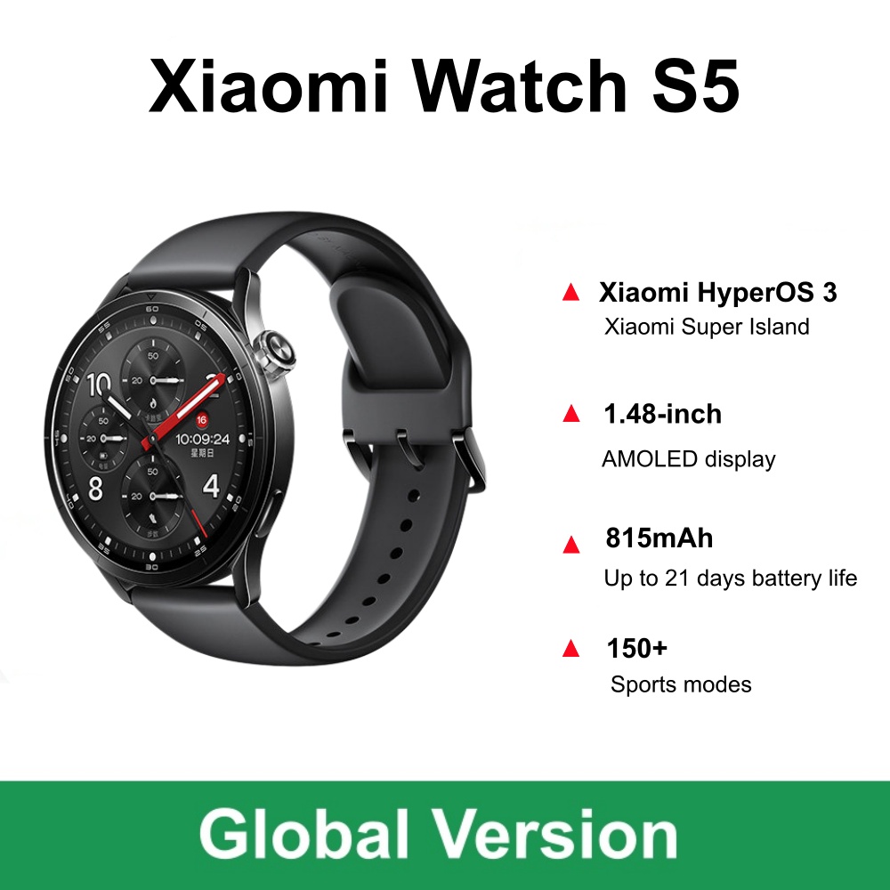Versión Global Xiaomi Watch S5 - Timex Watches Smartwatch reseña y precio