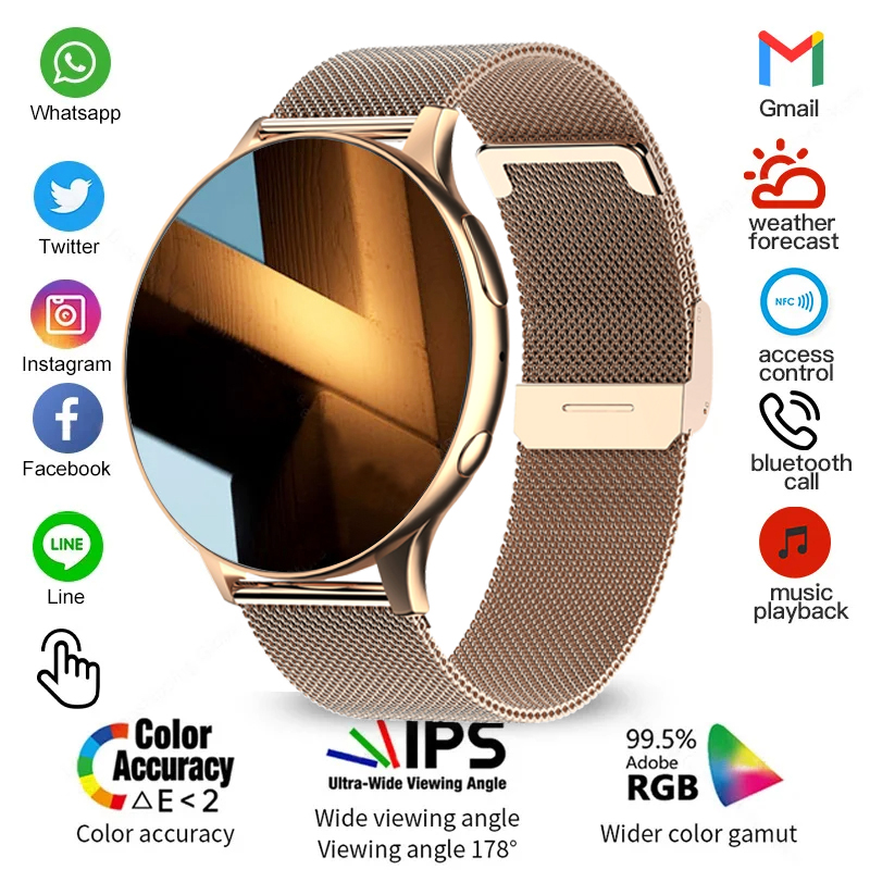 Reloj inteligente 2026 para mu - Watches Ladies Smartwatch reseña y precio