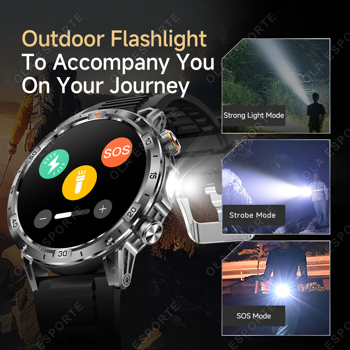 Reloj Inteligente GPS 2026 par - Altimeter Compass Watch reseña y precio